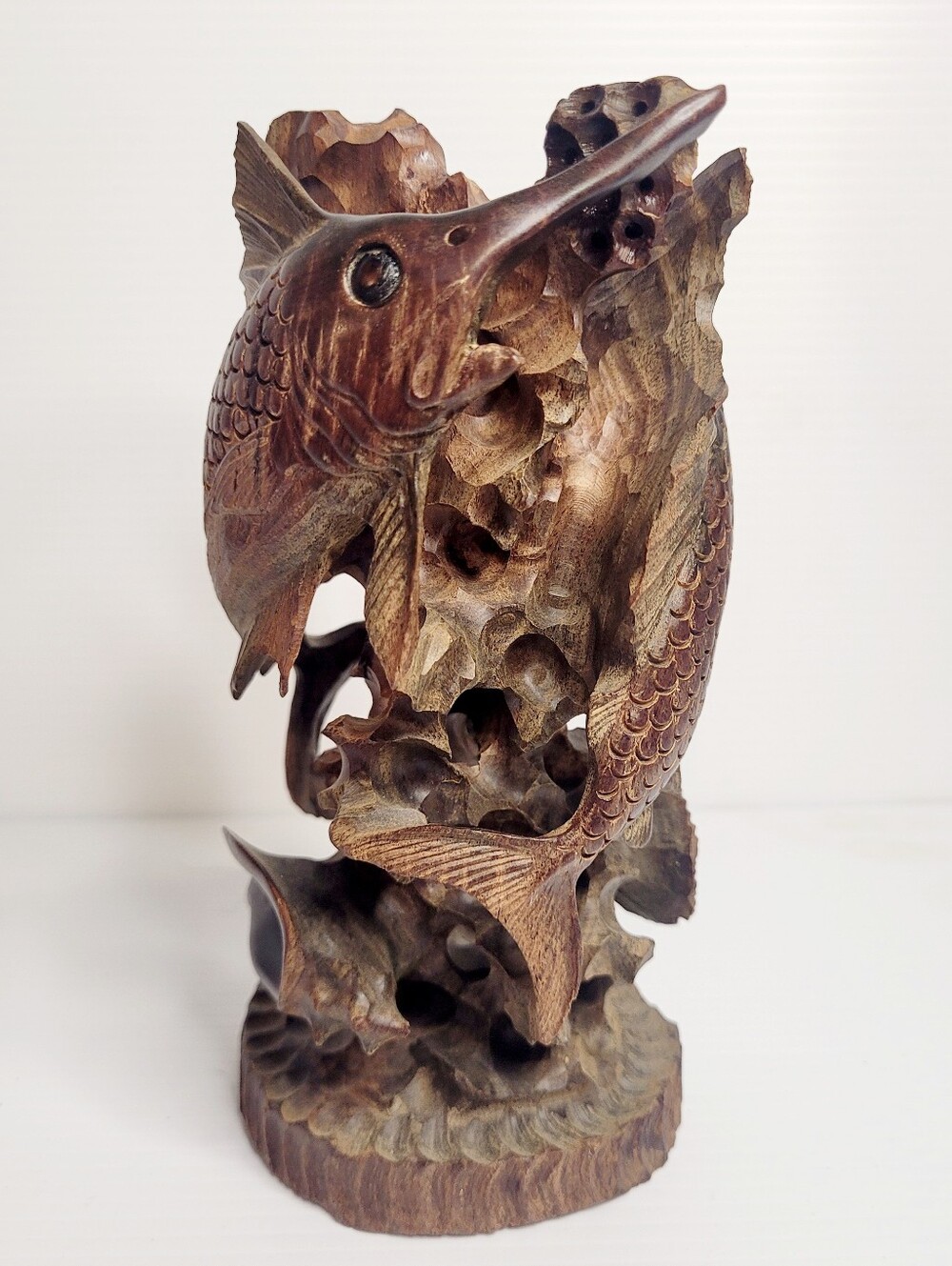 Swordfish Hand Carved Wood Sculpture Cuba Varadero 2019 Fish Figurine Nautical